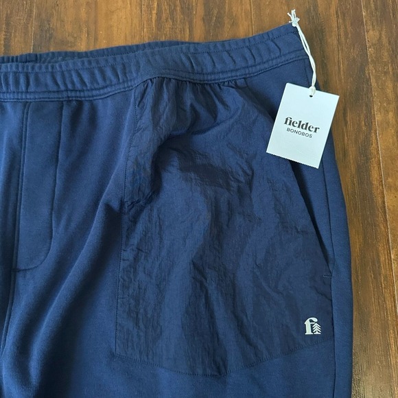 NWT BONOBOS Fielder Tech Fleece Jogger Pants in Navy - Picture 3 of 13